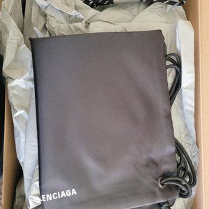 Balenciaga Mens Tennis Shoe Triple S Black White Size 8 / 41